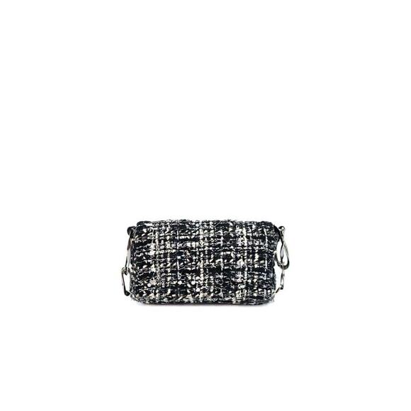 CHANEL Black Tweed Seasonal Bag A-A26779 - Picture 4 of 11